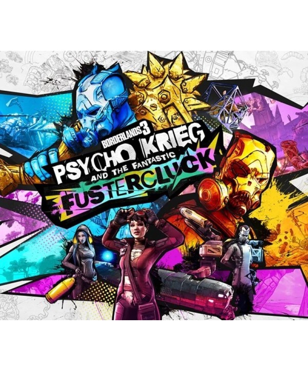 Borderlands 3 - Psycho Krieg and the Fantastic Fustercluck DLC Epic Games Epic Games Key EUROPE